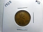 1928  Lincoln Wheat Cent Circulated (G/VG) Good to Very Good
