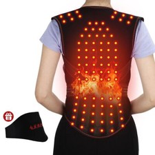 New Tourmaline Self-heating Back Support Waist Brace Therapy Belt Posture