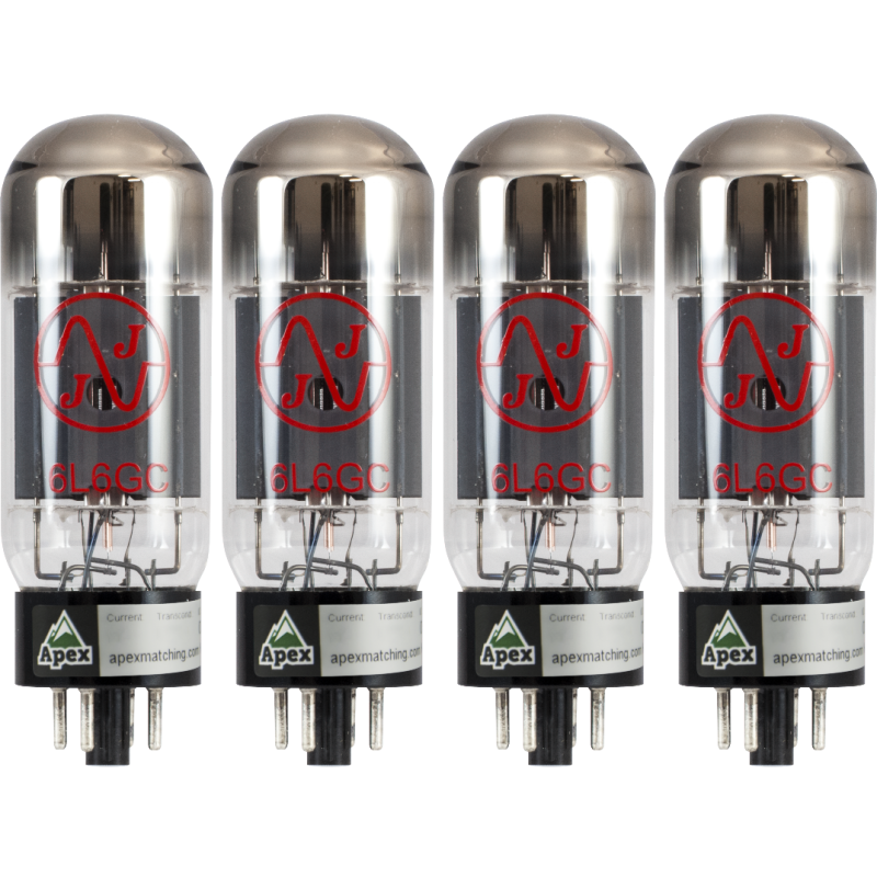 JJ Electronic 真空管6L6GC ,4本APEX matching 6L6GC, JJ Electronic, Matched Vacuum Tube, Apex Matched Quad