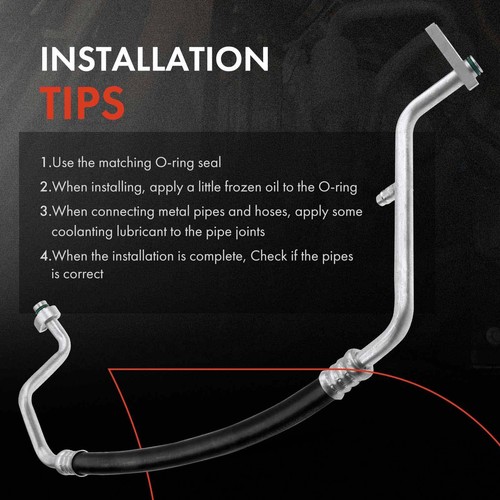 A/C Hose Suction Line for Dodge Ram 2500 2010 Ram 2500 3500 4500 5500 2011 6.7L - Picture 5 of 8
