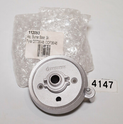 Dacor 112090 Burner Base 9K Pyral DTT36/48 DOP36/48