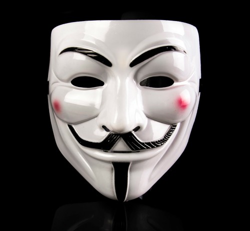 New 1-10 Guy Fawkes Anonymous Face Masks Hacker Halloween Fancy Dress UK - Picture 61 of 176