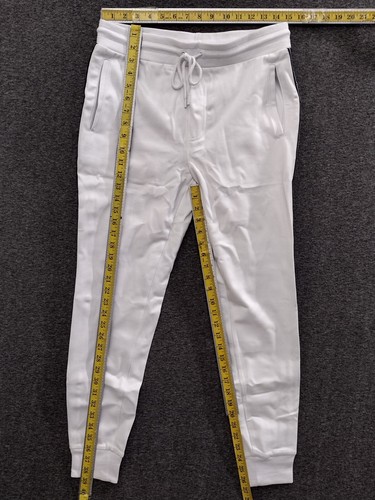Joggers Guess White Eco Jake Negro Logo Cinta Talla S - Imagen 4 de 9
