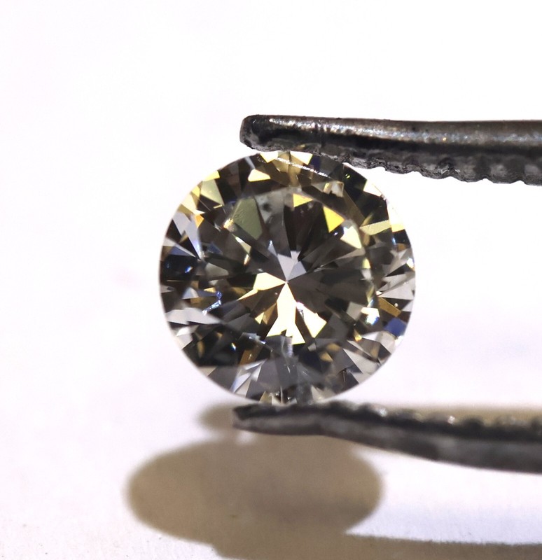 GIA certified .40ct VSI G loose brilliant round diamond estate vintage Natural