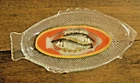 Vintage Glasbake by Jeanette Glass Co. Clear Glass FISH Shaped Baking Dish 18".