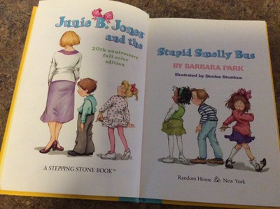 junie b jones sample page junie b jones sample page