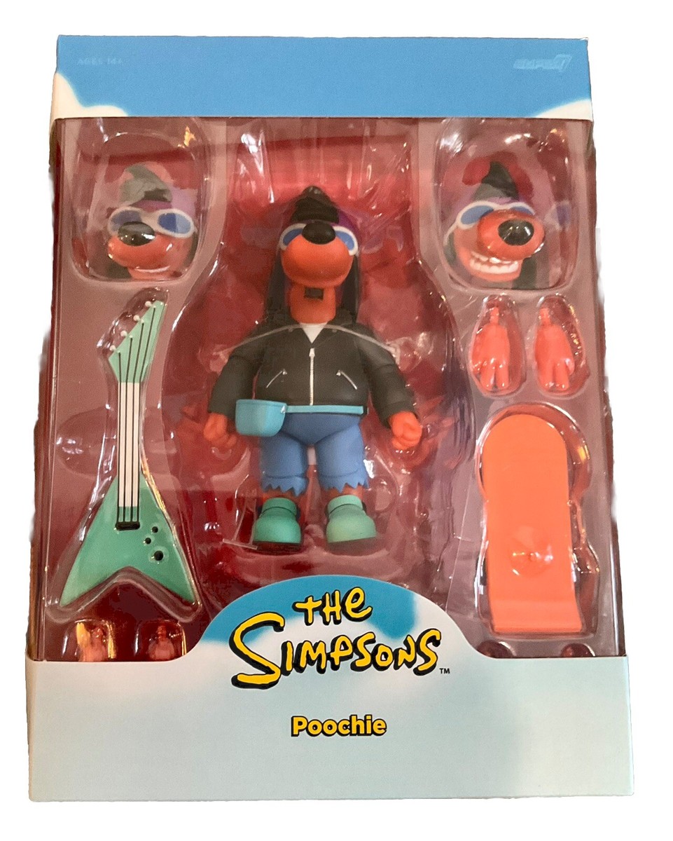 Les Simpson figurine Ultimates Poochie 18 cm Super7