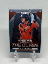 2020 Panini Prizm Baseball Hunter Bishop #TOC-10 Top of the Class Insert Giants
