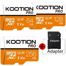 LOT 64GB 128GB 256GB Memory Card U3 Class 10 TF Card Micro SDXC Micro Card