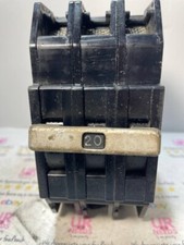 ZINSCO Q243020 3 POLE 20 AMPS 240V GTE SYLVANIA TYPE Q-24 CIRCUIT BREAKER