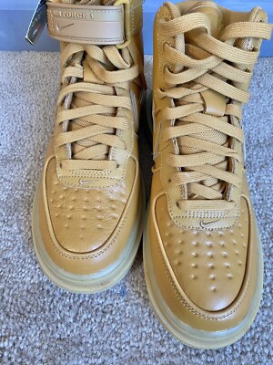 Nike Air Force 1 Gore-Tex GTX 'Wheat' Boots Men's Size 7 Wmns Sz