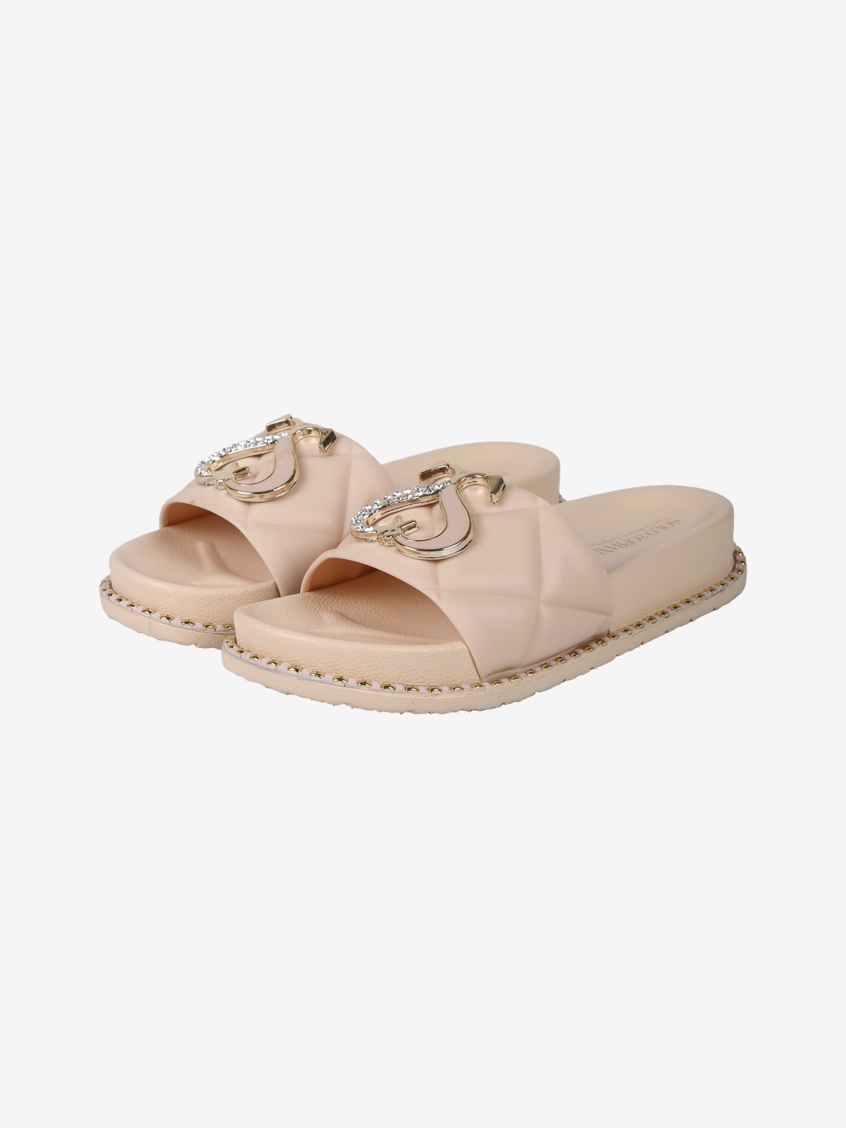 SAOLA Solo Soprani Ciabatte donna in gomma con fascia trapuntata