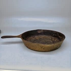 Wagner Ware Sidney O Cast Iron Skillet #9 1059 Nickel Plated Vintage Pan ⭐