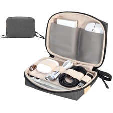 Electronics Organizer Cord Organizer Travel, Small Tech Bag for Cords, Charge...