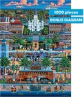 Dowdle New Orleans 1000 Piece Jigsaw Puzzle for Adults Colorful City Scene