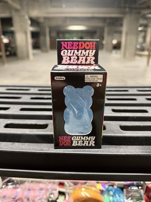 Schylling NeeDoh Gummy Bear Squishy Sensory Fidget Toy Blue