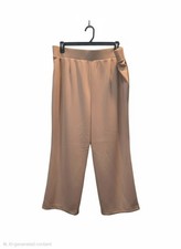 Terra and Sky Women's Plus Scuba Kick Flare Pant Rootbeer Color Size: 2X, 3X, 4X