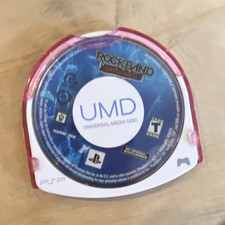 Rock Band Unplugged Sony PSP UMD MTV Games Rock Band Series Music & Dance T