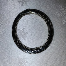 925 STERLING TWIST HINGE BRACELET