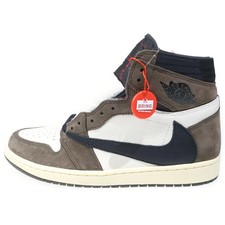 Nike Size 28.0Cm Travis Scott Air Jordan 1 Retro High Og Ts Brown White Us Kru37