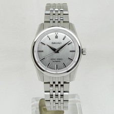 Orologio SEIKO SDKS003 King Seiko Meccanico Quadrante Argento 37mm 10ATM...