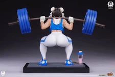 Street Fighter CHUN LI Powerlifting Statue CLASSIC Exclusive Edition 142/200 PCS