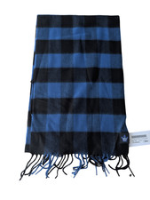 Toronto Maple Leafs Cashmink Buffalo Check Scarf Made in Germany New with Tags