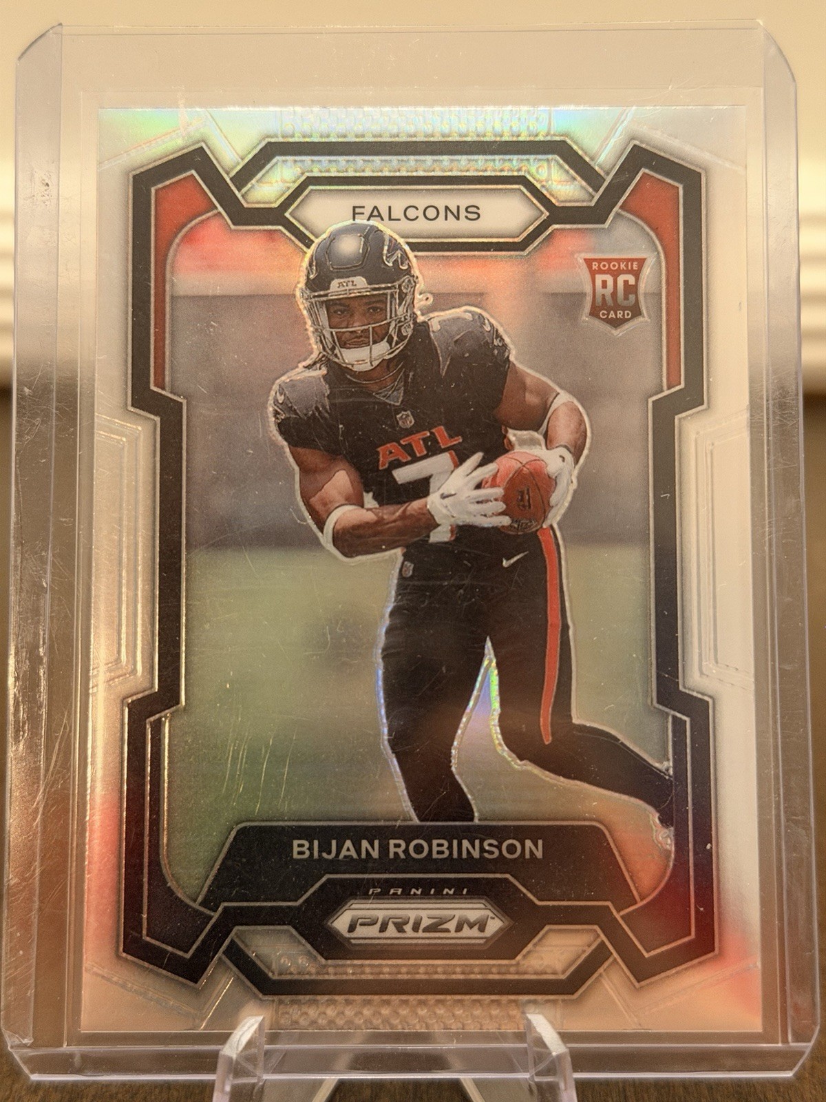 2023 Panini Prizm - Rookies Bijan Robinson #305 Silver Prizm (RC)