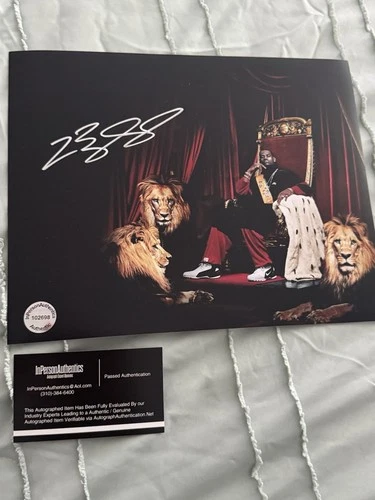 Lebron James Signed 8 X 10 Comes With Coa !!