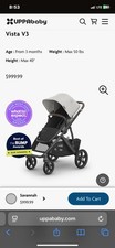 Uppababy Vista V3 Baby Stroller