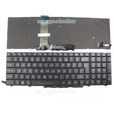 New for Clevo P750ZM P750ZM-G P750DM P750DM-G P770DM Keyboard US BACKLIT Black