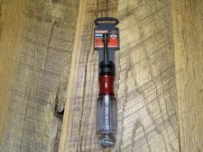 Craftsman 1/4" Nut Driver Red Clear Handle 41971 H Series USA