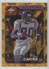 2024 Topps Chrome Sapphire Edition Gold 18/50 Cris Carter #119 HOF 2o7