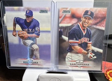 Topps Stadium Club 1999 MLB Card Lot (2) Alex Rodriguez Nomar Garciaparra