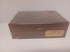 1992 Pavel/Valeri Bure Classic Gold Autographs 3809/6000 Wooden Box Set