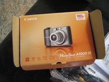 Canon PowerShot A1000 IS 10.0MP Digital Camera w/ Box Manual Tested Working