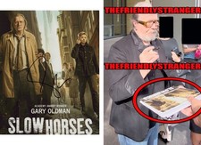 Gary Oldman signed "SLOW HORSES" 8x10 Photo b Auto EXACT PROOF Jackson Lamb COA