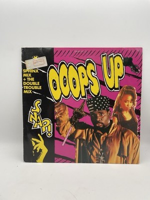 12'' LP Disco Vinyl Snap! - Ooops up Germany 1990 BMG Munchen R&B Disco