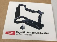 SmallRig A6700 Full Cage Kit with HDMI Cable Clamp For Sony Alpha 6700 Camera