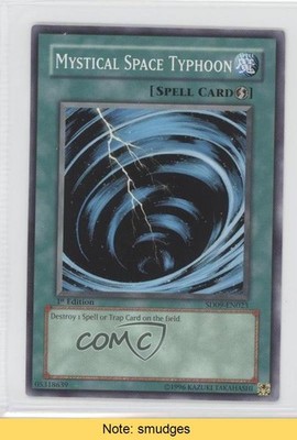 Mystical Space Typhoon 1st Ed. YuGiOh Dinosaur's Rage Structure Deck READ 1fj6