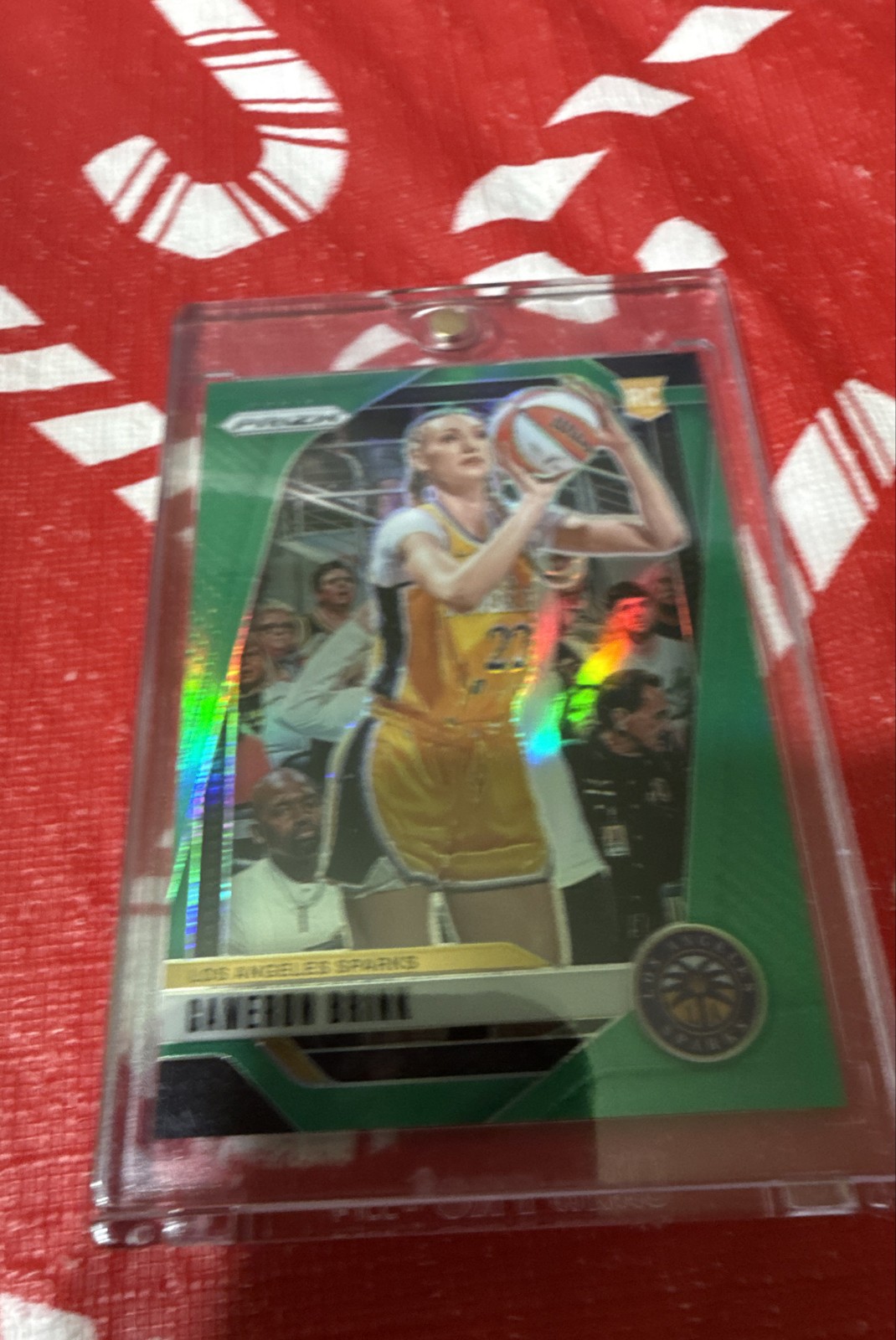 2024 Panini Prizm WNBA - Cameron Brink #127 Green Prizm (RC)
