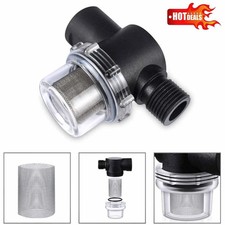 MOTORHOME CARAVAN MARINE WATER PUMP FILTER 1/2" INLINE STRAINER REPLACEMENT UK