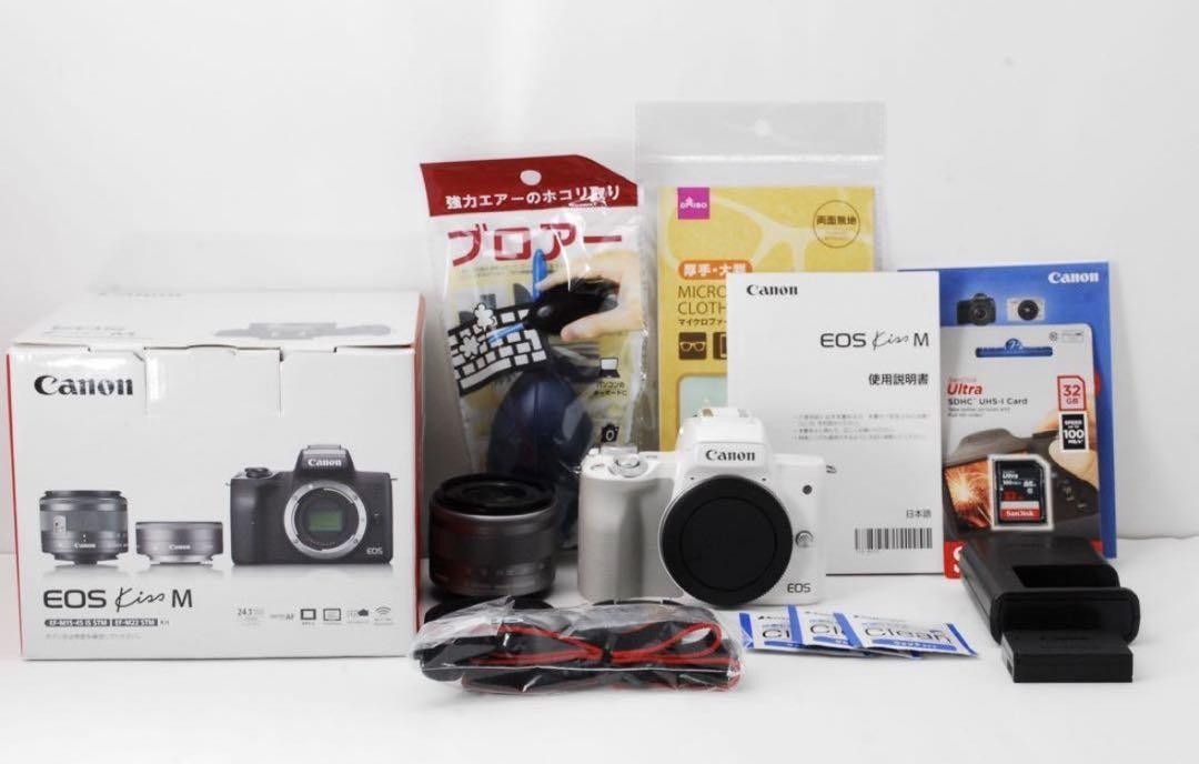 Canon EOS Kiss M White 719983 | eBay Canon EOS Kiss M White 719983 | eBay