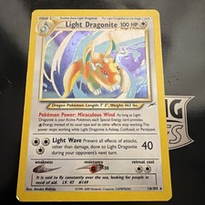 2002 Pokemon Neo Destiny Light Dragonite Holo #14/105 Free Shipping on eBay