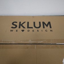 Sklum Kolex Bamboo Wood Wall Mounted Double Drawer Unit - New/Unassembled