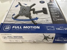 Image of Vivanco Motion TV Wall Bracket Tilt & Swivel Mount Up to 55” / 35kg