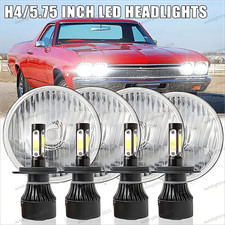 For Chevy Impala El Camino 5.75 5-34led Headlights Hilow Beam H4 4pcs
