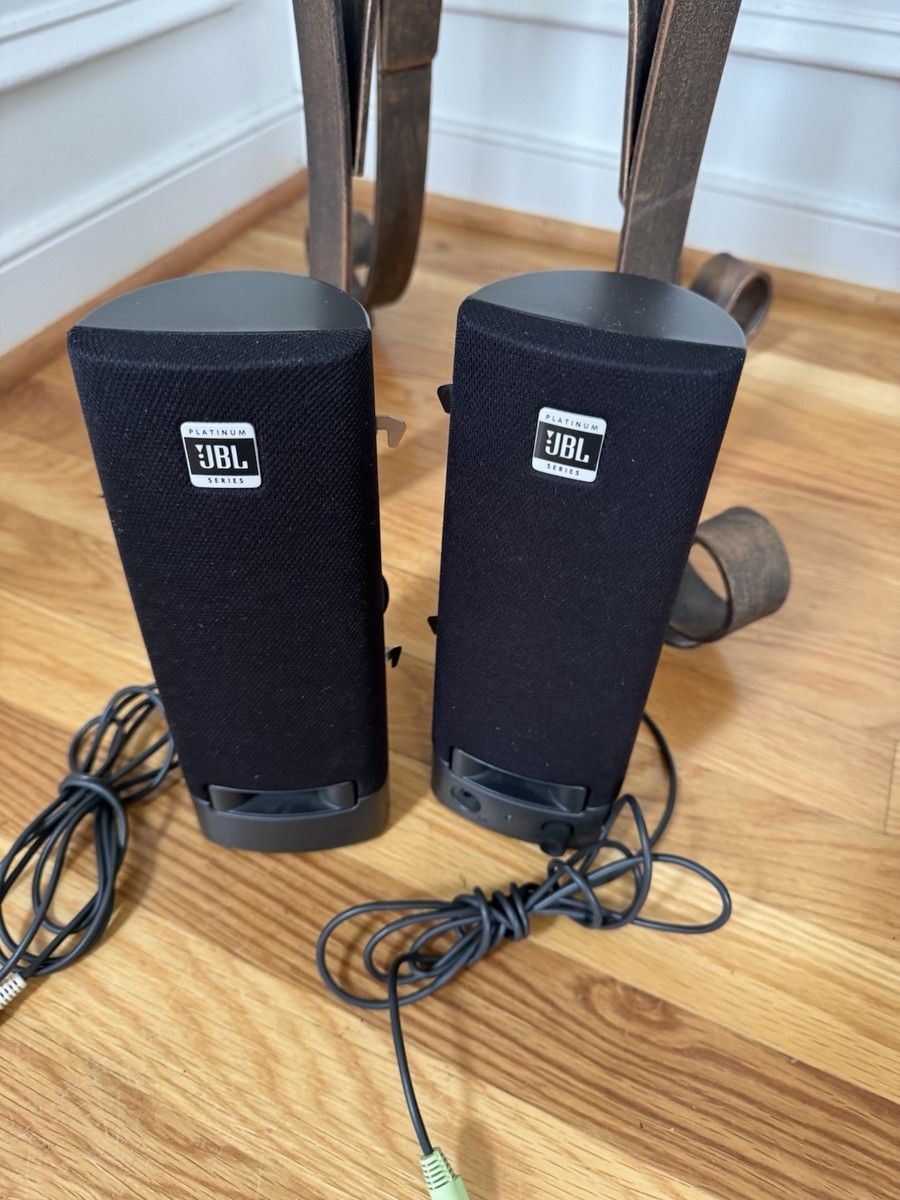 JBL Platinum Series Computer Speakers Wired Model SP08A11 - Tested