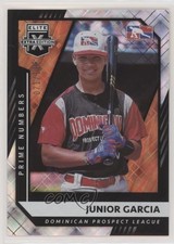2021 Panini Elite Extra Edition Prime Numbers A 71/195 Junior Garcia #182 0lt3