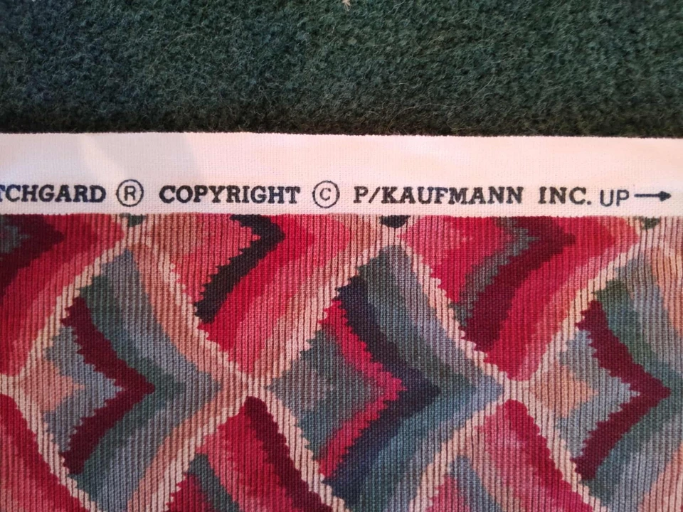 Parafuso (~4 jardas x 57") Tecido Vintage P/Kaufman Home Deco - Travesseiros Cortinas etc - Imagem 4 de 4